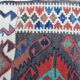 Vintage Turkish hallway rug 148x393 cm