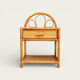 Paire de chevets en rotin 1960