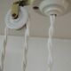 Suspension opaline monte-et-baisse