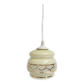 Evoking memories and enjoying a major comeback: this beige-colored glass ce