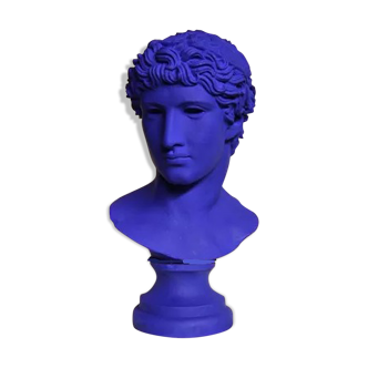Bust apollo greek roman design