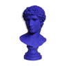 Bust apollo greek roman design
