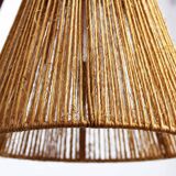 Scandinavian teak and rope stem