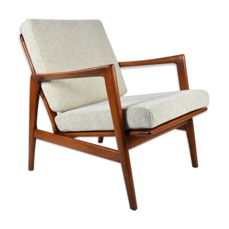 Polish Armchair 300-139 "Stefan" in light gray