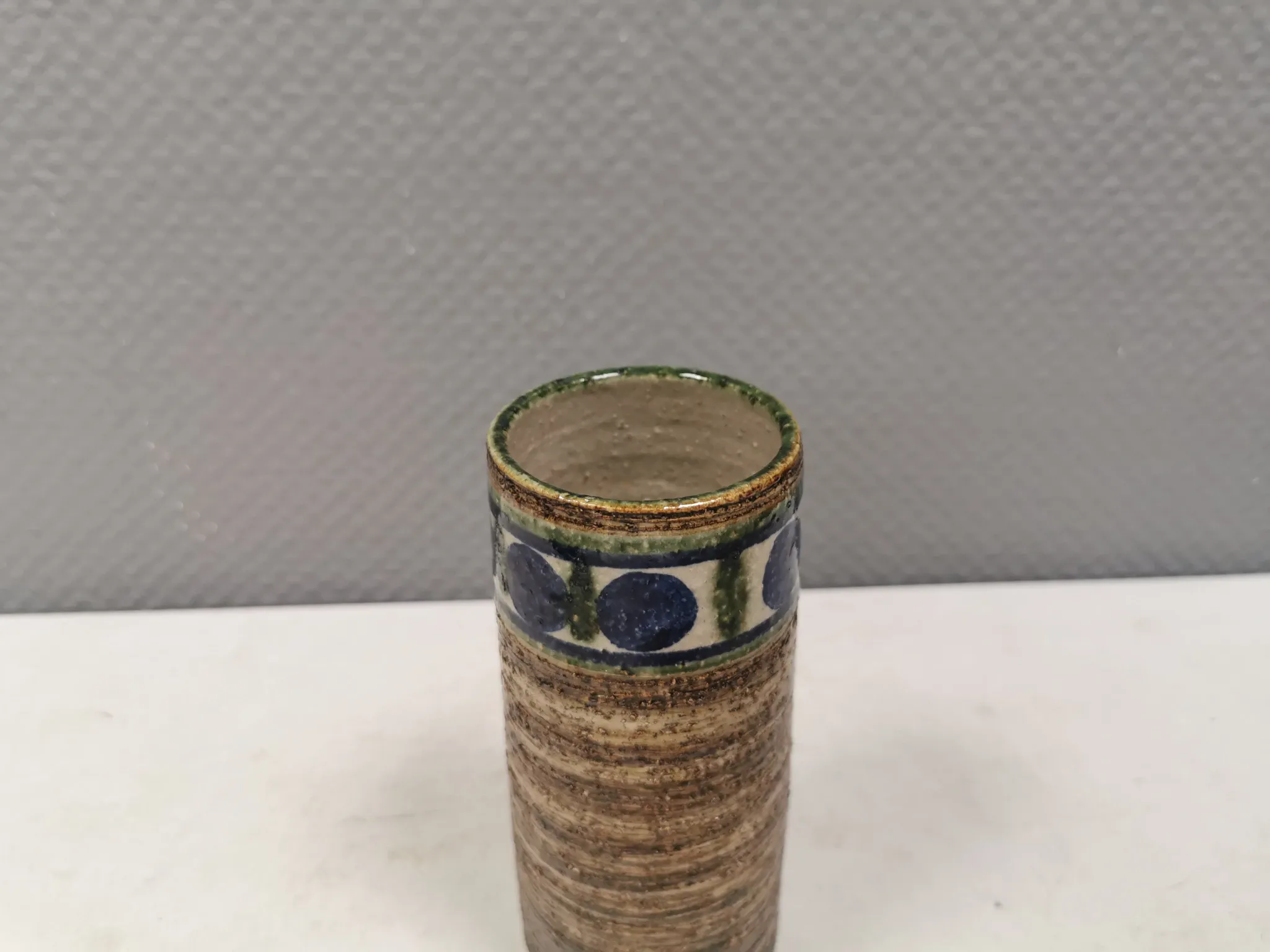 A ceramic vase from the Danish brand Kingo Keramik (KK), 1980s