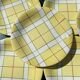 Dessert plates Salins France towel pattern from the 50s-60s.