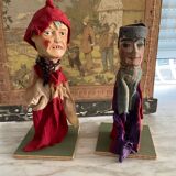 Théâtre de guignol et 2 marionnettes