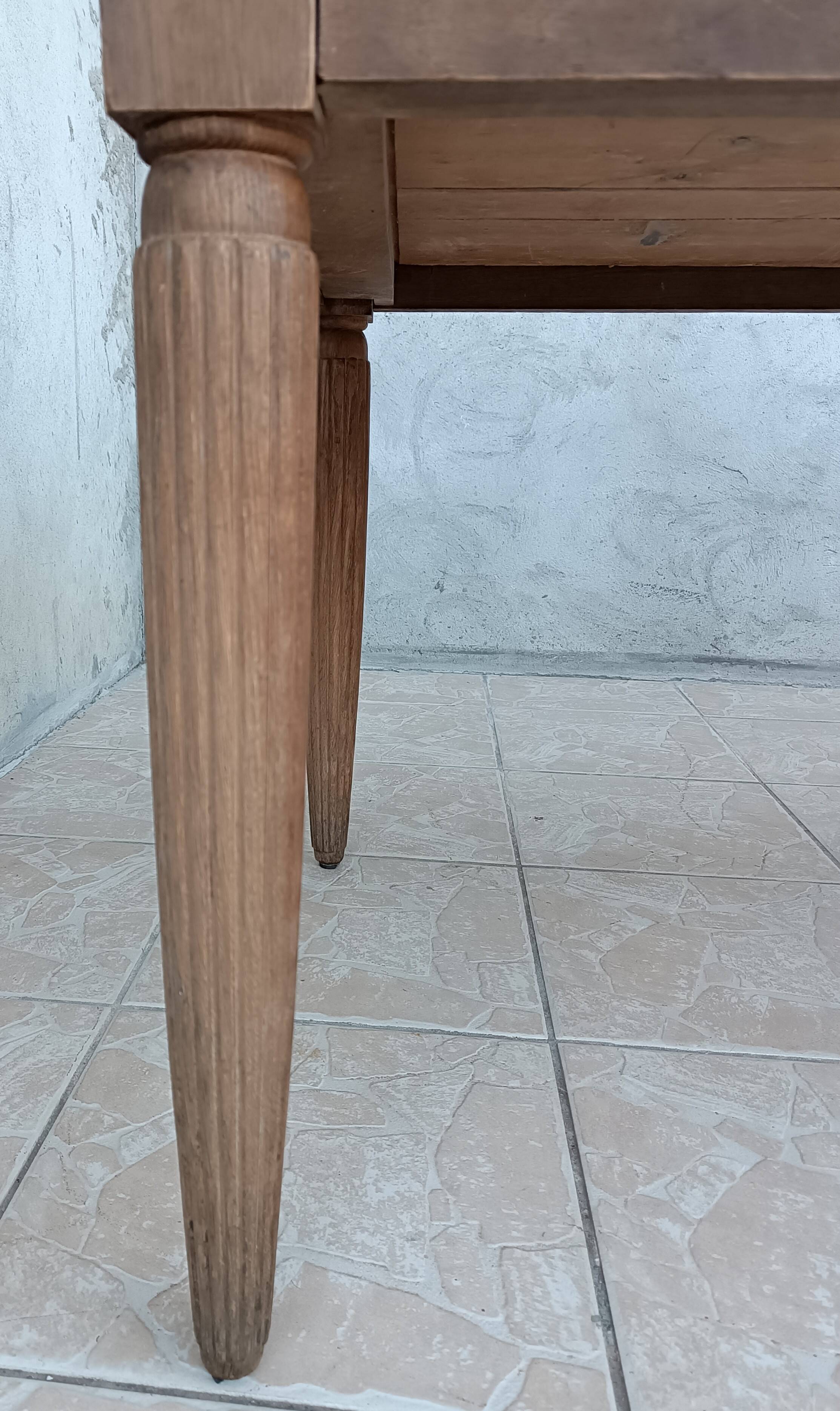 Art Deco period oak table