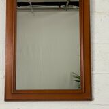 Wooden wall mirror