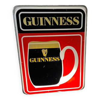 Enseigne publicitaire guinness vintage 1981