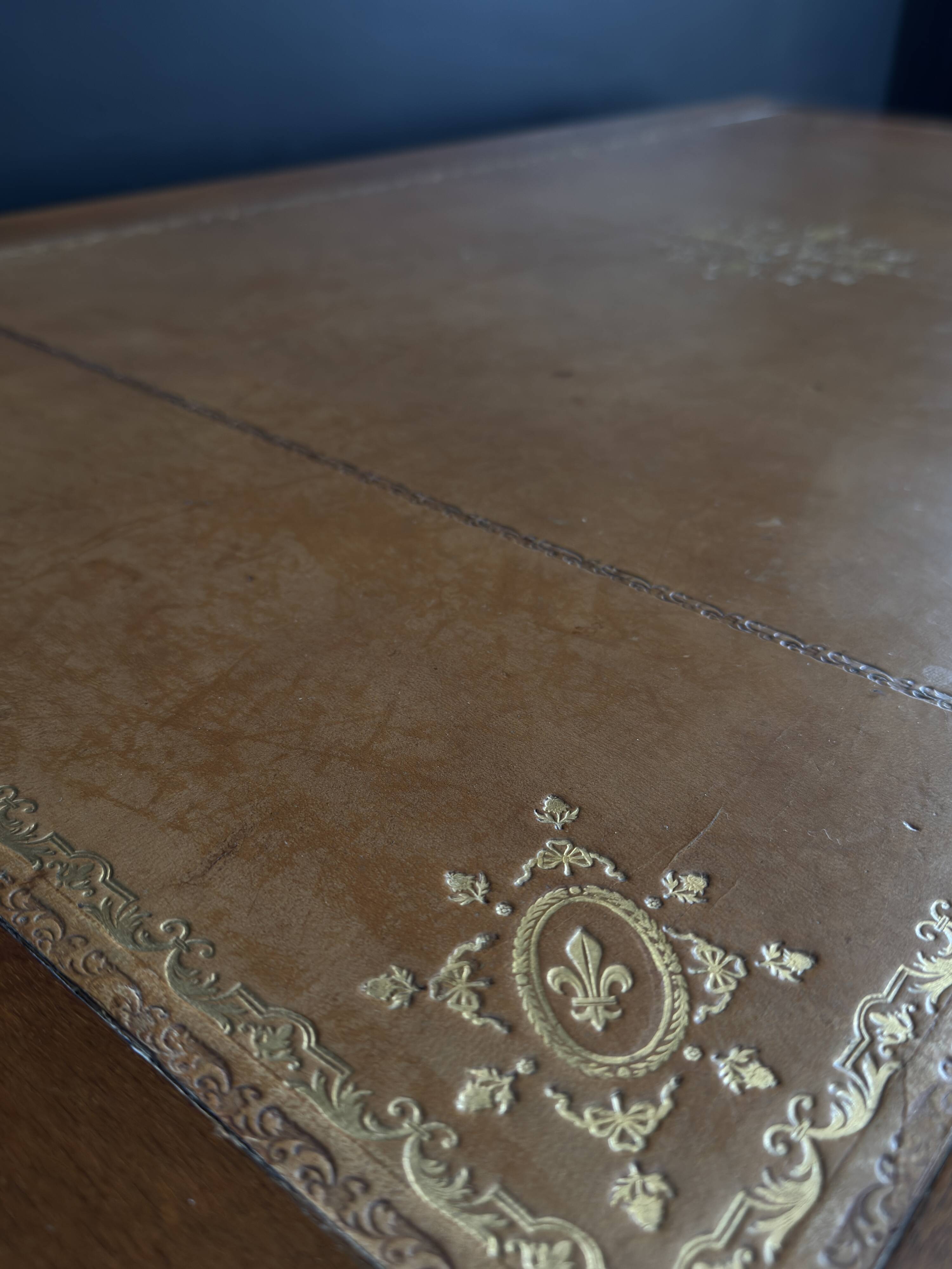 Bureau secrétaire style Louis XVI