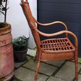 1950 rattan chair