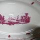 GIEN factory. Earthenware service called "landscapes". 29 pieces.
