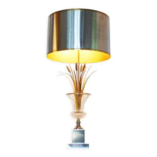 Lampe de table 'Vase Roseaux'