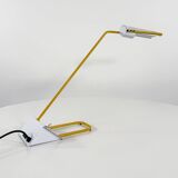 Lampe de bureau jaune de Candle, 1980