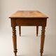 Antique farmhouse table in solid oak – Art Deco handles