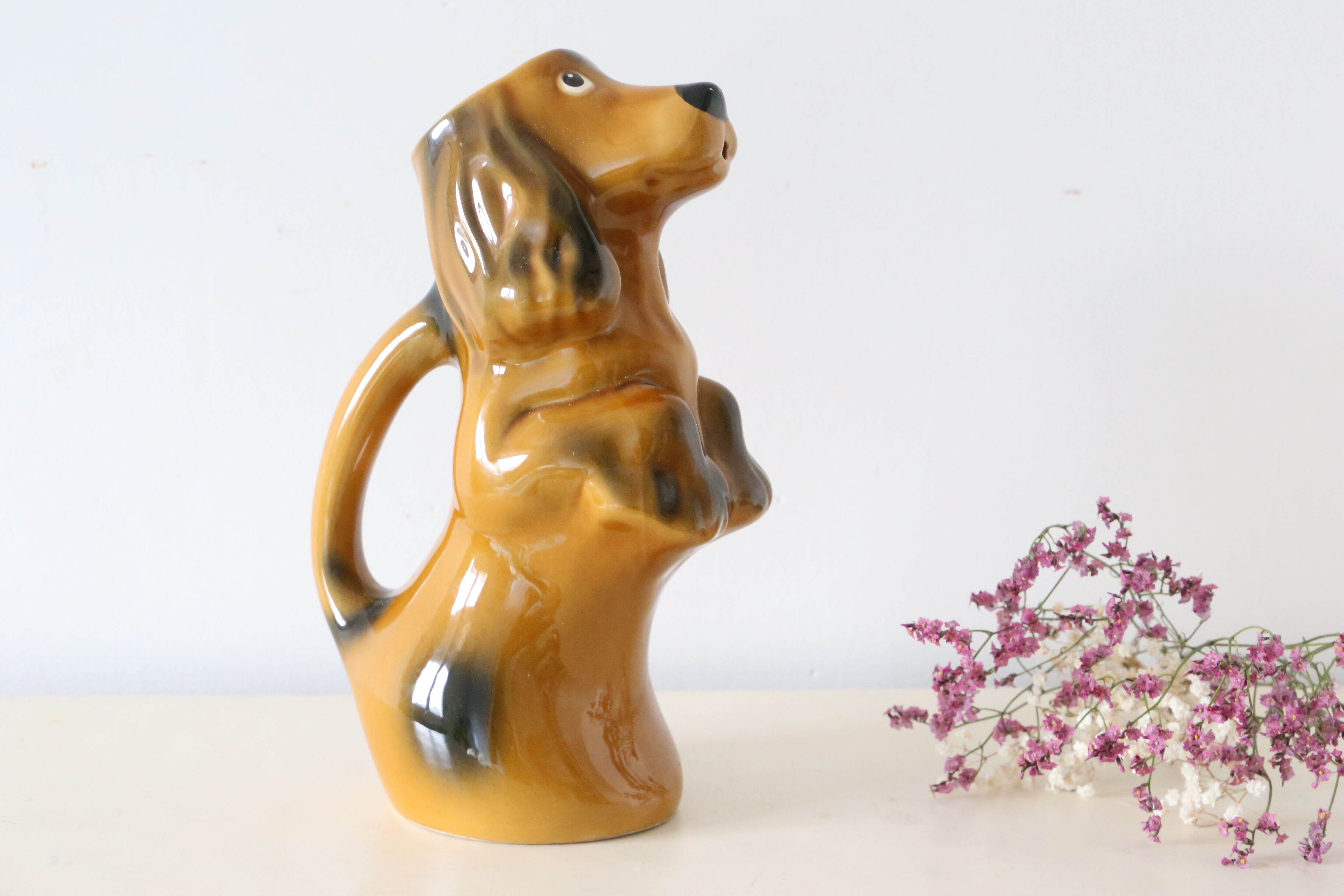 Nice dog-shaped dabbling, 60s, vintage