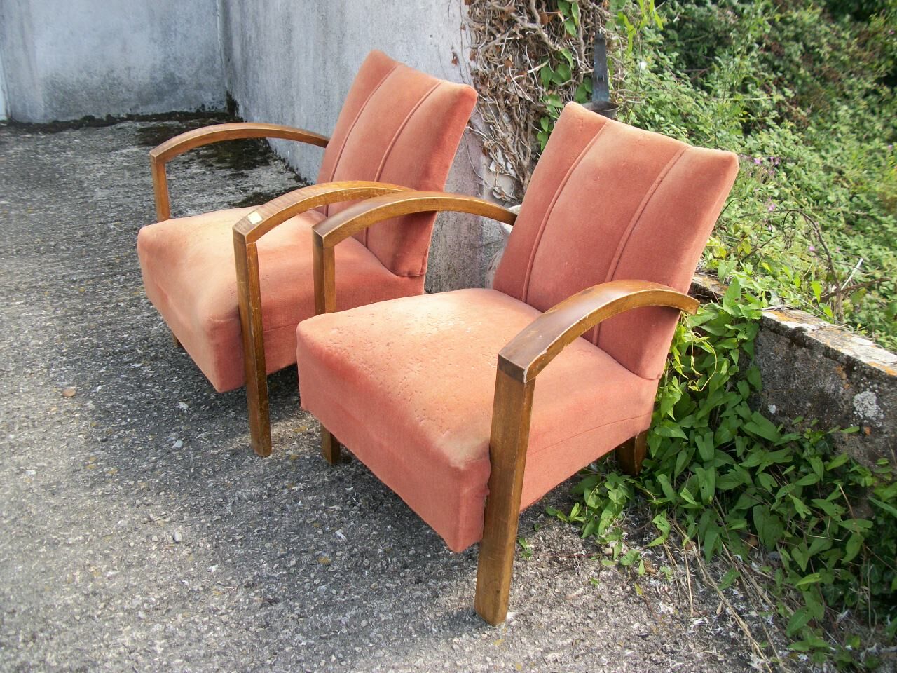 Pair of chairs, 30/40