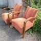 Pair of chairs, 30/40