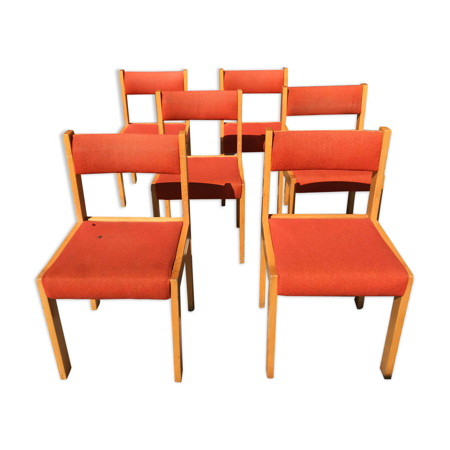 Chaises baumann vintage