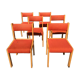 Chaises baumann vintage
