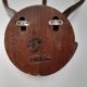 Thonet style curved wood wall coat rack