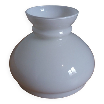 Opaline glass lampshade for suspension