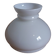 Opaline glass lampshade for suspension