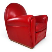 Poltrona Frau Vanity Fair Leather Armchair by Renzo Frau, 1990