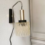 Fishing rod wall lamp, 1970s