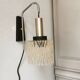 Fishing rod wall lamp, 1970s