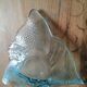 Transparent blue catch-all tray