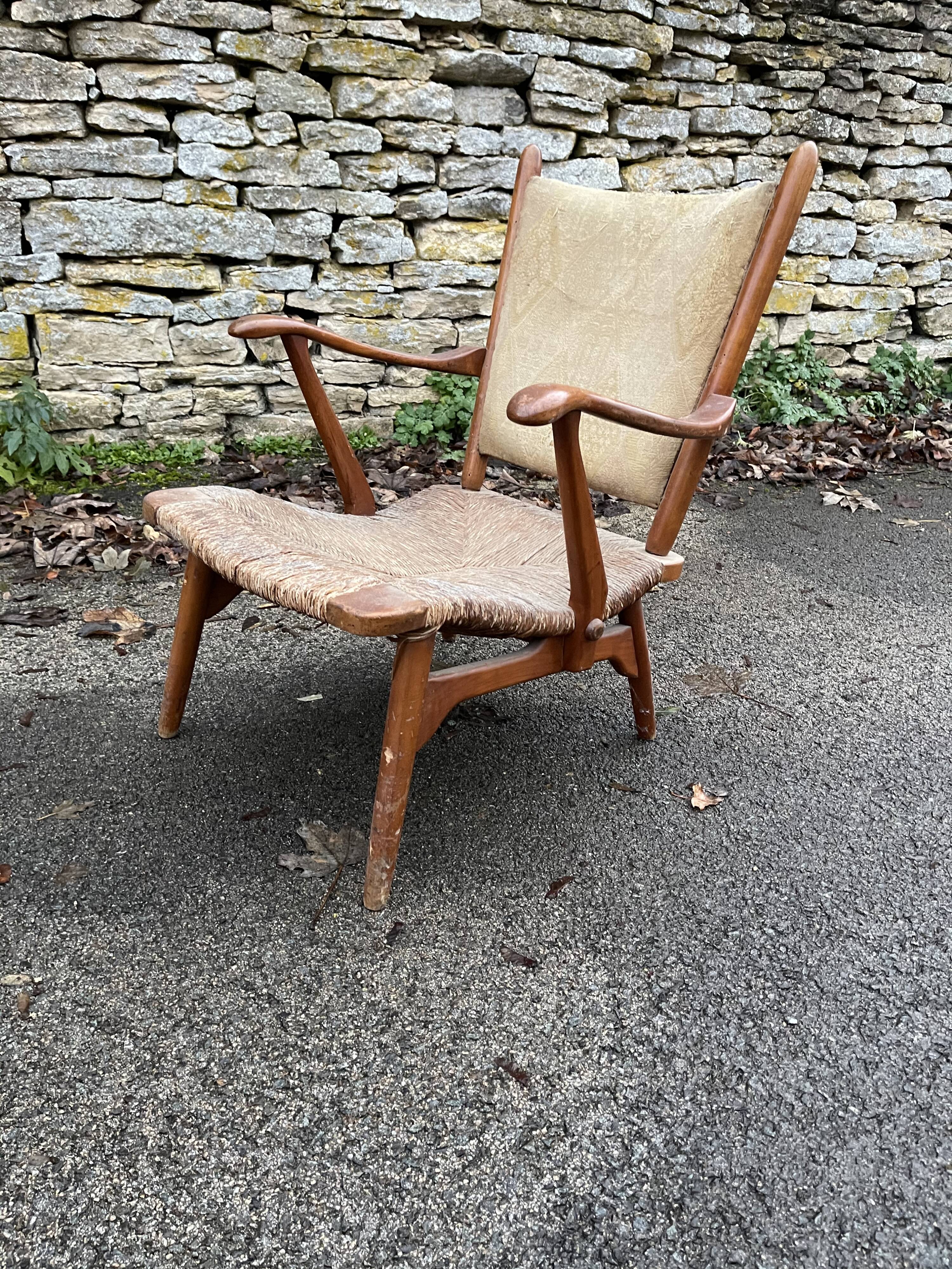 Vintage 50s chair ster gelderland
