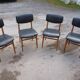 4 chaises scandinave
