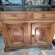 Two-door walnut buffet from Piedmont, 18th century