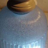 Vintage frosted glass chandelier