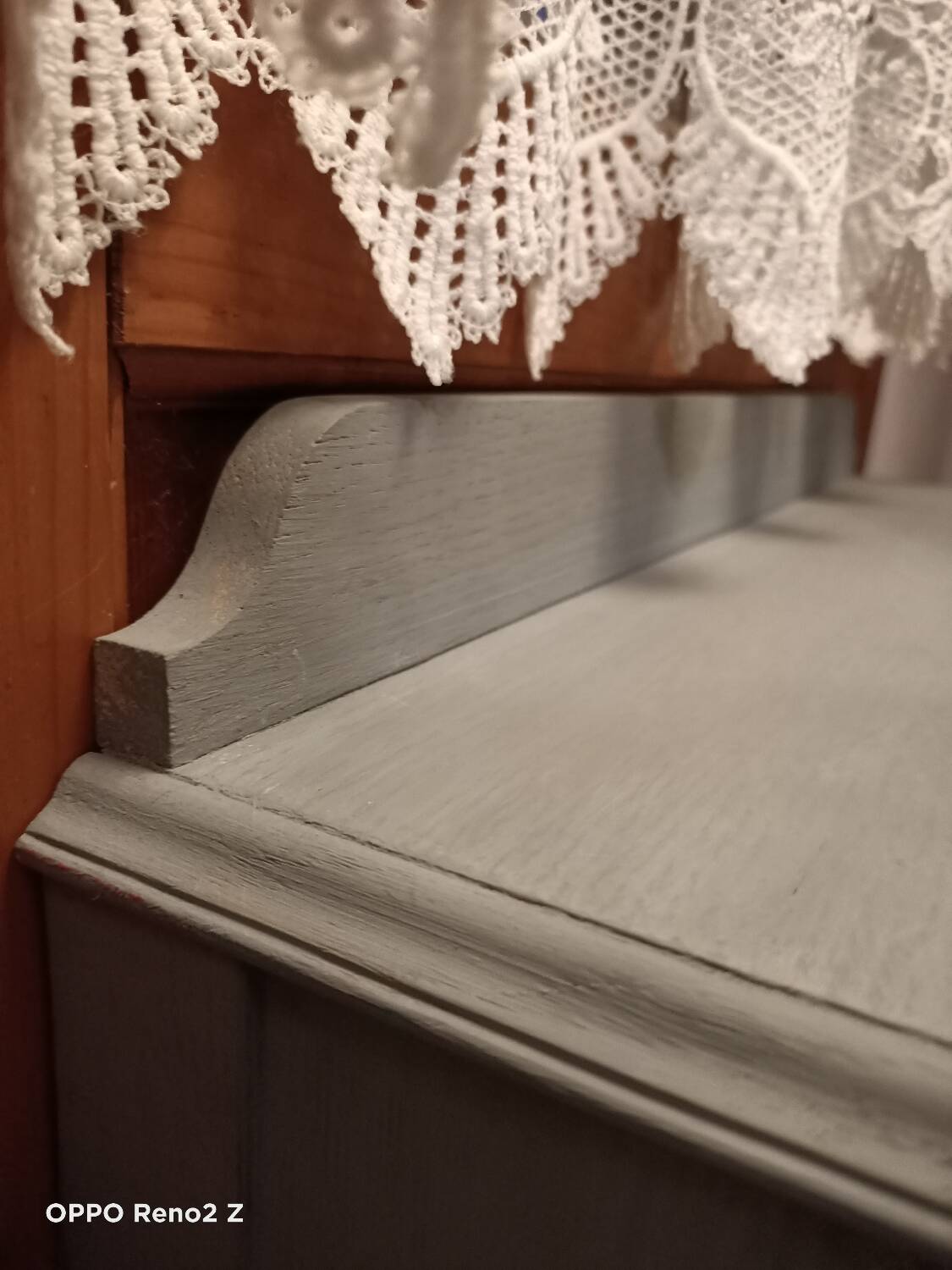 Commode bois patinée