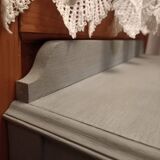 Commode bois patinée