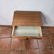 Scandinavian teak bedside table from the 60s