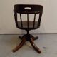 Chaise de bureau pivotante antique