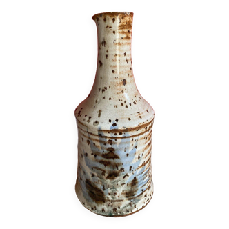 Berceuse vase in stoneware signed