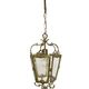 Antique Louis XV style brass lantern chandelier - Vintage