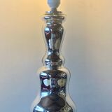 Large vintage mercury glass lamp base - 1960.