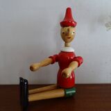 Pinocchio articulated wooden toy