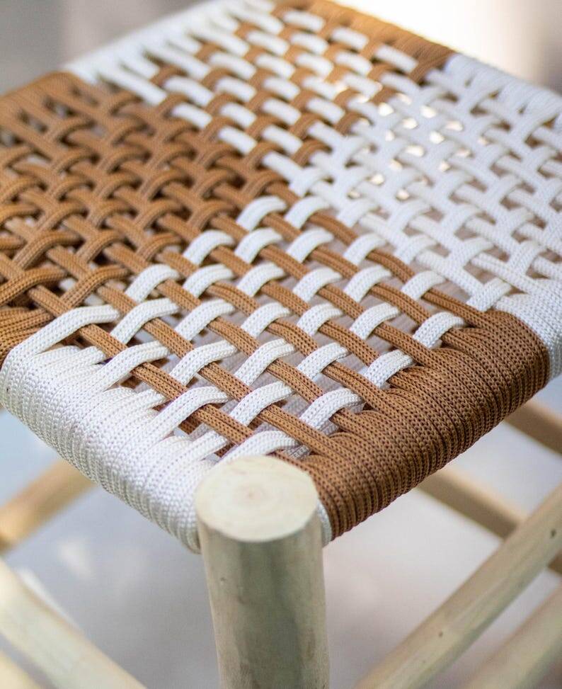 vintage Moroccan low stool