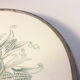 Coaster 21,8cm earthenware mounted on metal