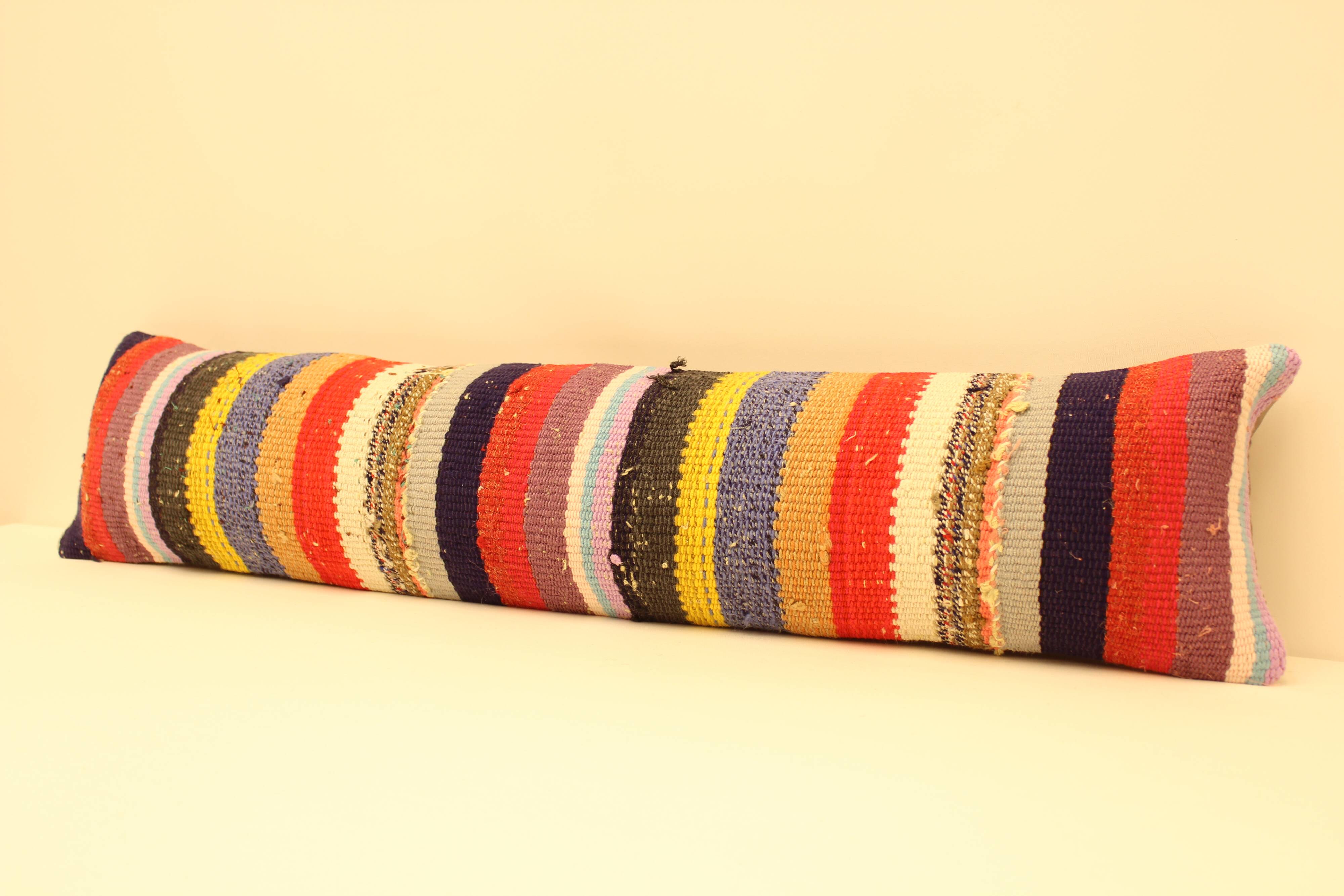 Turkish Kilim Pillow, 20x90 cm,DY-28