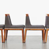 Set of 4 Art Deco dining chairs