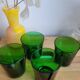 Lot de 4 verres fond épais