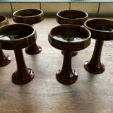 Ceramic ice cream cups